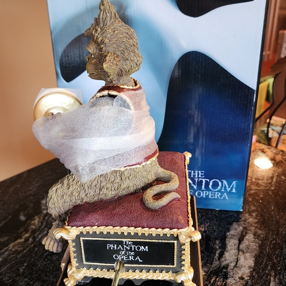 Phantom of the Opera Phantom Monkey with Hand Crank Music Box - Picture 2 of 6